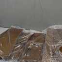 CroBlissful 4 Set Wooden CD Storage Box Holder Shelf Cassette Tape Display Racks with Carrying Handles, Organizer Shelf for Movie Cases, DVDs, Each Set Can Store up to 36 Pcs CDs (Brown)