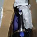 Hamilton Beach Steam Iron for Clothes & Garment Steamer with Smooth Press Stainless Steel Soleplate, 1200 Watts, 8 Retractable Cord, Black (14214)