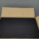 COAZEX 2 Pack Trash Bag Holder Under Sink Stackable, Plastic Garbage Bag Dispenser with Lid, Trash Bag Storage Dispenser Roll Holder for Kitchen, Pantry, Laundry Room Organization (Black Lid)