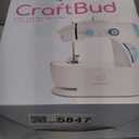 Mini Sewing Machine for Beginners, 122-Piece Portable Sewing Machine, Dual Speed Small Sewing Machine, Adults and Kids Sewing Machine, Travel Beginner Sewing Machines with Sewing Kit and Book, Blue (Premium Set, White)