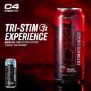 C4 Ultimate Sugar Free Energy Drink 16oz (Pack of 12) | Arctic Snow Cone | Pre Workout Performance Drink with No Artificial Colors or Dyes (EXP 09/17/26)
