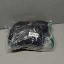 PRETTYGARDEN Women's Winter Button Down Cardigan Sweaters Mock Neck Lantern Long Sleeve Chunky Knit Jacket Trendy Outerwear (Black)