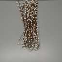 Winter Decorations 12Pcs Artificial Berry Stems White Berry Picks for Christmas Holiday Home Centerpieces Decor (Cream)