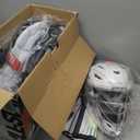 All-Star Empress Fastpitch Black/White Catchers Set Female Softball Gear Kit with Helmet, Chest Protector & Leg Guards Sizes Small and Medium