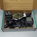 Metal Detector for Adults Professional, Waterproof Pinpoint, High Accuracy Gold and Silver Detection, Underwater and Beach Use, 10'' IP68 Coil, Bigger LCD, New Advanced DSP Chip, Black