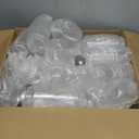 Skylety 40 Set Employee Appreciation Team Gifts Bulk with Cream Bow 40 13.5 oz Skinny Make A Great Team Plastic Cup with Lid Straw 40 Inspirational Keychain Birthday Gift for Men Women Coworker (Beige)