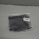 RUNNING GIRL Sports Bra for Women, Molded Cup High Impact Sports Bras for Women with Sewn in Pads (Black, XXL)