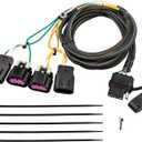 Oyviny Custom 4 Pin 56094 Trailer Wiring Harness for 2010-2017 GMC Terrain/Chevrolet Equinox, Terrain Trailer Hitch Wiring Kit