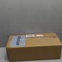 Rustic Wooden Tray with 8 Brown Glass Votive Candle Holders, Decorative Tea Light Holder Set for Mantel, Centerpiece, Dining Table Centerpiece Set, and Home Decor(Set of 8 Pieces)