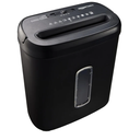 Amazon Basics 8-Sheet High Security Cross Cut Paper and Credit Card Shredder with P-4 Security, Auto Shut-off, Black