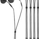 GOSALISU Glasses Strap, Black Sunglasses Strap for Men Women, Ultra-light Eye Glasses Holders Around Neck