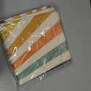 BETGINY Summer Outdoor Pillow Covers 16x16 Inch 2 Pcs,Mustard Yellow Sunshine Boho Decorative Throw Pillows,Sun Rainbow Abstract Farmhouse Decor Pillowcase Linen Cushion Cover for Home Couch Sofa