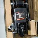 AV Steel Floor Jack 2.5 Ton (5500 lbs), Low Profile Floor Jack with Single Piston Pump, Heavy Duty Steel Hydraulic Jack for Car, Jack for Car with Lifting Range 3.4'' to 14.6''