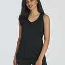 4 Pack Tank Tops Workout Shirts Womens Racerback Athletic Tanks Top Running Dri Fit Shirt Activewear Tees Exercise Sleeveless Gym Keyhole Open Cross Back Less Muscle Size M