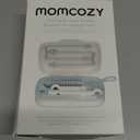 Momcozy Bottle Brush Set - Baby Bottle Cleaner Kit with Silicone Brush, Nipple Brush, Straw Brush, Soap Dispenser, Drying Rack - 7 in 1 Bottle Cleaning Tool for Home and Travel, Green