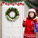 BROTOU 50PCS DIY Wooden Christmas Ornaments, Unfinished Wood Ornaments Crafts for Holiday, Festival, Wedding Party, Christmas Crafts for Kids