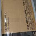 Delta Children MySize Deluxe Toy Box, Dark Chocolate