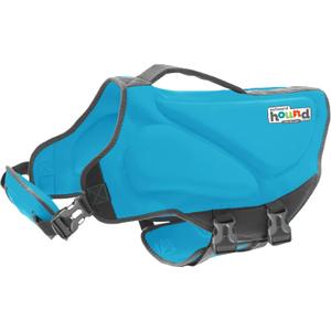 Outward Hound Dawson Swim Dog Life Jacket, High-Performance Neoprene Dog Life Vest for Swimming, Boating, and Water Safety, Small, Blue (Small (Chest Girth: 16"-20"))