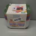 Bentgo Easyboxes - Original Stackable Lunch Boxes - Reusable 3-Compartment Food Containers for Kids and Adults - Bento Lunch Box for Meal Prep, School, & Work - BPA Free, Set of 10 (Classic)