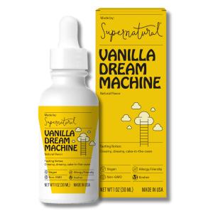 Vanilla Dream Flavor Drops, Unsweetened Vegan Flavoring for Drinks, 1 OZ (EXP 10/01/26)