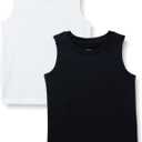Amazon Essentials Boys' Tech Stretch Muscle Tank Top, Multipacks
