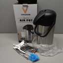 85 oz (2.5L) Airpot Coffee Carafe with Pump, Insulated Stainless Steel Coffee Dispenser, Coffee Carafes for Keeping Hot/Cold, Hot Beverage Dispenser for Party (84.5 Ounces, 1 Pack)