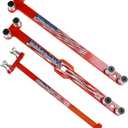 Bulldog Bender Pup Cable Bending Tool 4/0 AWG or smaller, 3-pc. Set: 14" Std. Handle, 14" Pro-Handle and 11" Adapter