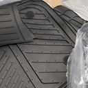 Floor Mats Cargo Mat for 2021-2025 2026 Jeep Grand Cherokee L w/Captain Chair (Only for 6-Seater w/o 2nd Row Armrest), All Weather TPE Trunk Cargo Liner Car Accessories (L | Floor Mats Set)