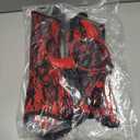 Daisy Corsets Sexy Devil Halloween Costume Top Drawer Red and Black XL