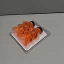 Reusable Soda Can Lids - 6-Pack Spill-Proof, Snap-On Covers for Freshness and Protection, Orange Can Toppers Set of 6