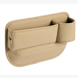 Car Seat Gap Filler for Ford Expedition 2006-2021 2022 2023 2024, Console Side Storage Box Multifunctional Filler Organizer Car Accessories, co-Pilot Beige