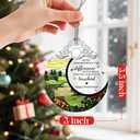 Retirement Gifts - Retirement Gift for Women, Men - Retired Ornament - Retired Gifts for Coworker, Boss, Employee, Teacher, Nurse, Friends, Women, Men - Stained Glass Christmas Ornament - Design C