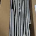 Vailando 6-Shelf Hanging Closet Organizer with 3 Drawers, 2 Separable 3-Shelf Closet Organizers and Storage for Wardrobe Organization, Hanging Dresser for Nursury & Dorm Clothes Organizer (Silver Gray)