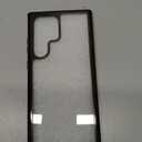 JETech Case for Samsung Galaxy S23 Ultra 5G 6.8-Inch, Non-Yellowing Shockproof Bumper Protective Phone Cover, Anti-Scratch Hard PC Back (Black)