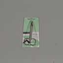 Rui Smiths Pro Precision Toenail Scissors | Stainless Steel Pedicure Trimmer Cutter with Micro-Serrated, Anti-Skid Cutting Edges and Long Handles For Hard Nails | Made in Solingen, Germany