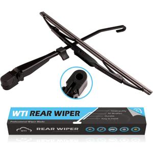 WTI Rear Wiper Arm Blade Set - Compatible With GMC Yukon, Chevrolet Tahoe, Suburban, Escalade (2015-2020) Rear Windshield Wiper Kits (Compatible With GMC Yukon 2015-2020)