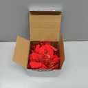 GREENTIME 12 Pcs Glitter Poinsettia 5.5" Artificial Flowers Christmas with Clips Stems Xmas Tree Ornaments for New Year Party Stairs Fireplace Porch Balcony Garden Church Wreath Decoration (Red)