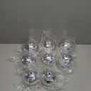 9 Pack Disco Ball Cups, 20Oz Disco Party Cups with Straw and Lid, Reusable Disco Ball Tumbler Disco Flash Ball Disco Ball Cups Bulk for Bachelorette Party, New Year's Eve Party