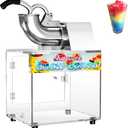 VALONDINO 48L Snow Cone Machine, 500LB/H Commercial Shaved Ice Machine for Snow Cones, 300W Electric Fluffy Snow Cone Maker for Party, Suitable for Party Activities, Family Gatherings, Sale