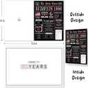 4 x Jumbo 35th Birthday Card, Funny 35th Birthday Gifts for Her, Sweet 35th Birthday Decorations for Women, Happy 35th Birthday Card for Wife, Big 35 Years Old Birthday Card (Black Pink)