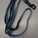 Fida 4 FT Heavy Duty Dog Leash with 2 Comfortable Padded Handles, Traffic Handle & Advanced Easy Snap Hook, Reflective Walking Lead for Large, Medium & Small Breed Dogs, Blue (4 Feet (Pack of 1))