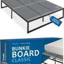 Meliusly Premium 10mm Bunkie Board Queen Size (60x80'') Patent Pending Low Profile Bed Board Design - Breathable, Noise Minimizing, Moisture Resistant Bunkieboards, Low Profile Bed Support
