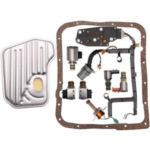 9pcs 4L60E 4L65E Transmission Solenoid Kit Set with Harness for 2003-2010 GMC Canyon Envoy Yukon Escalade Astro SSR S10 Blazer Corvette Colorado Tahoe Trailblazer Avalanche Rainier H2 H3