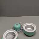 Dash My Mug Ice Cream Maker - Makes Single Serving of Gelato, Frozen Yogurt, Sorbet & More - Easy to Clean & Use - Aqua, 2 Bowls