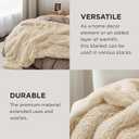 Bedsure GentleSoft Fluffy Beige Throw Blanket for Bed, Faux Fur Gifts Beige Decor Light Tan Khaki Blanket Neutral Decoration for Home, Soft Cozy Fuzzy Plush Thick Warm Sherpa Fleece Cute Stuff, 50x60