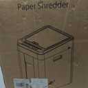 Heavy Duty Paper Shredder 400-Sheet Auto Feed P5 Micro Cut | 8Sheet Manual Feed |50L Bin | Jam-Resistant Commercial Shredder for Home Office Small Business