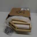 INICIO Cat Wall Shelves - Modern and Durable 3 Step Cat Furniture for Wall - Stylish Birch Floating Shelf for Cats up to 15lbs - Wooden Corner Shelves with Cushioned Perch - Natural Wood