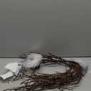 BAOLITVINE Lighted Branches Brown 32IN 200 Warm White Fairy Lights, Lighted Willow Branches with Timer, Dimmer for Home Bedroom Fireplace Christmas Decoration Inside Outdoor