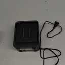 Lerat Space Heater, Portable Mini Heater for Indoor Use, 500W Fast Heating Small Desk Heater with Overheating & Tip-Over Protection, Lightweight Electric Heaters for Office, Home, Camping (Black)