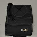 K KNODEL 2 Gallon Black Leak-Proof Waterproof Car Trash Can with Lid (Medium)